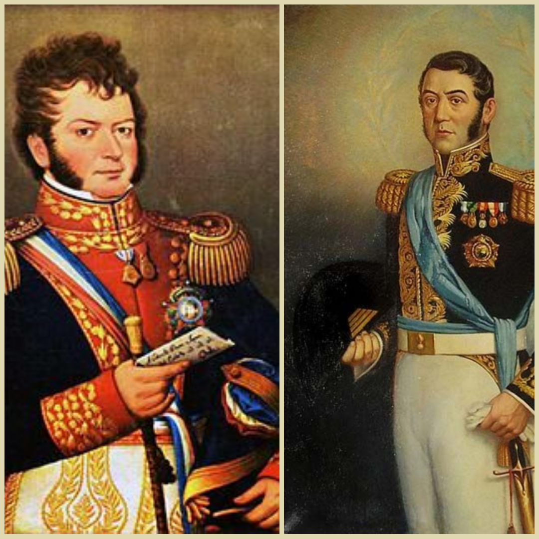 Bernardo O'Higgins y José de San Martín